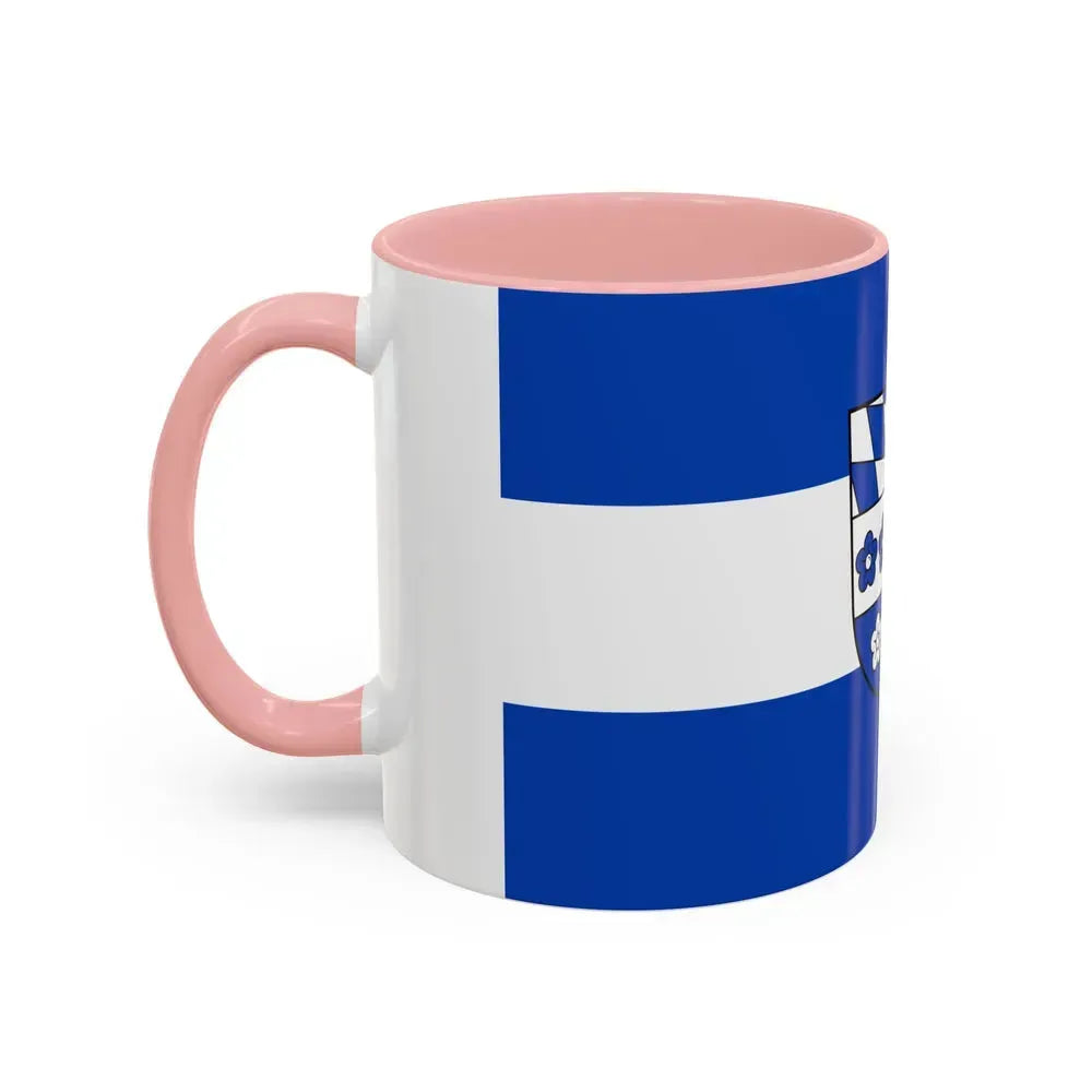 Flag of Kelheim Germany - Accent Coffee Mug - Go Mug Yourself