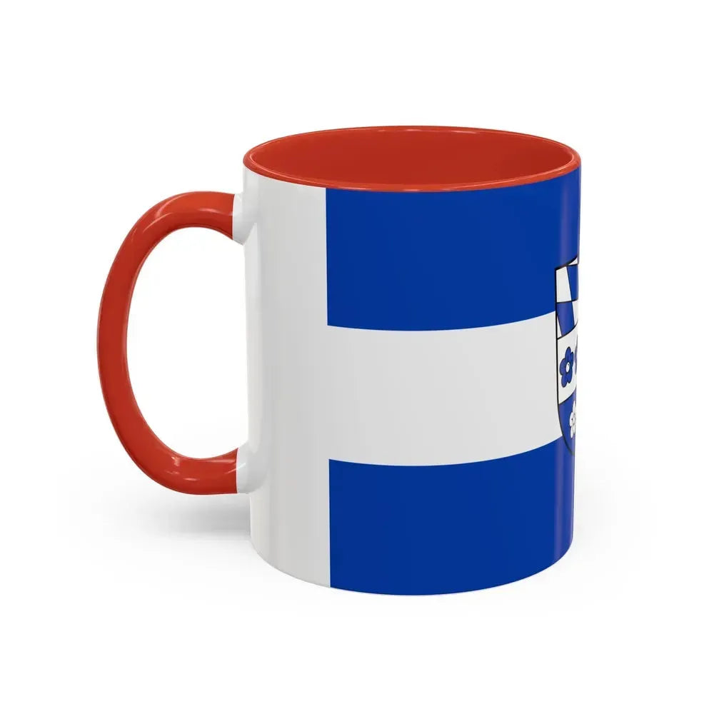 Flag of Kelheim Germany - Accent Coffee Mug - Go Mug Yourself