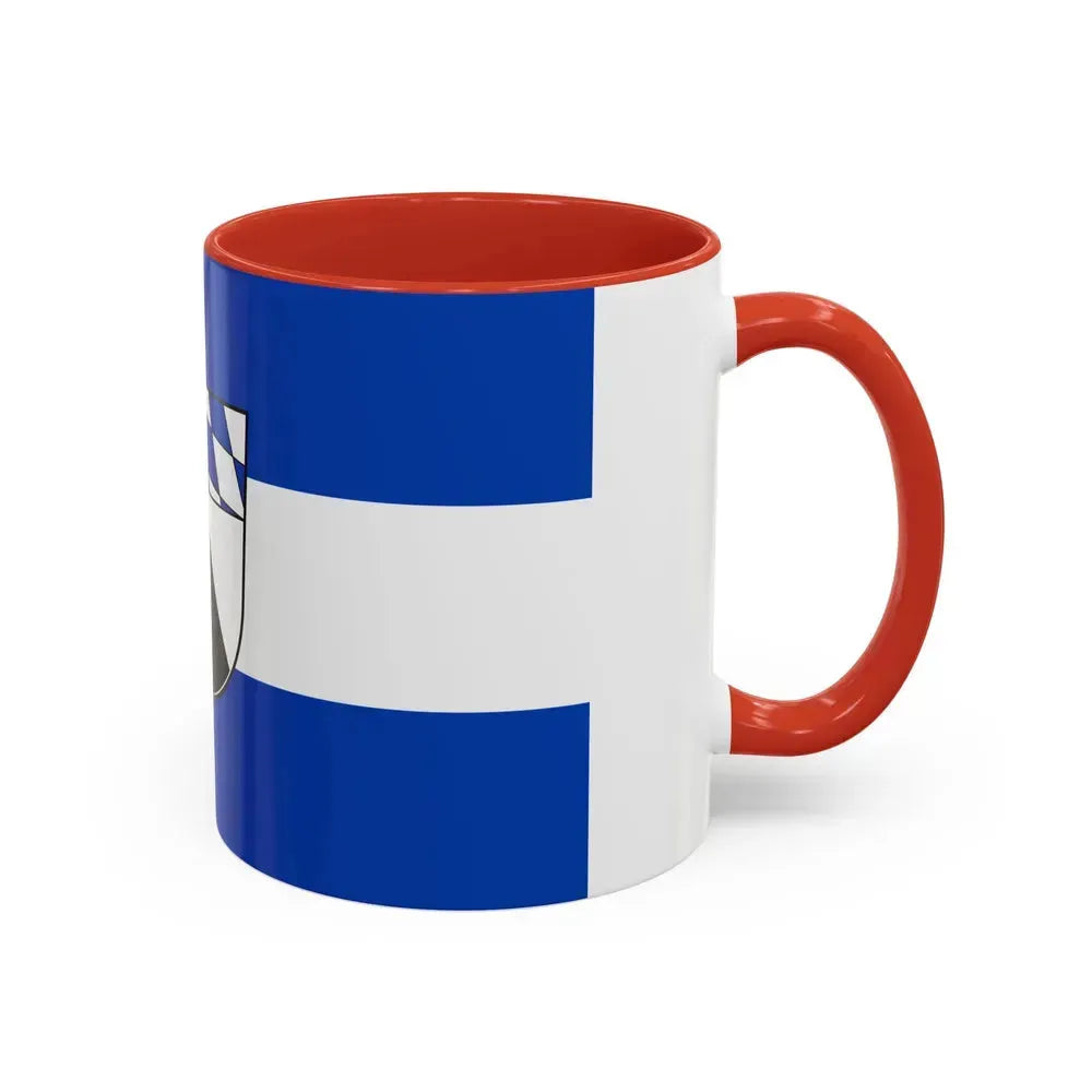 Flag of Kelheim Germany - Accent Coffee Mug - Go Mug Yourself