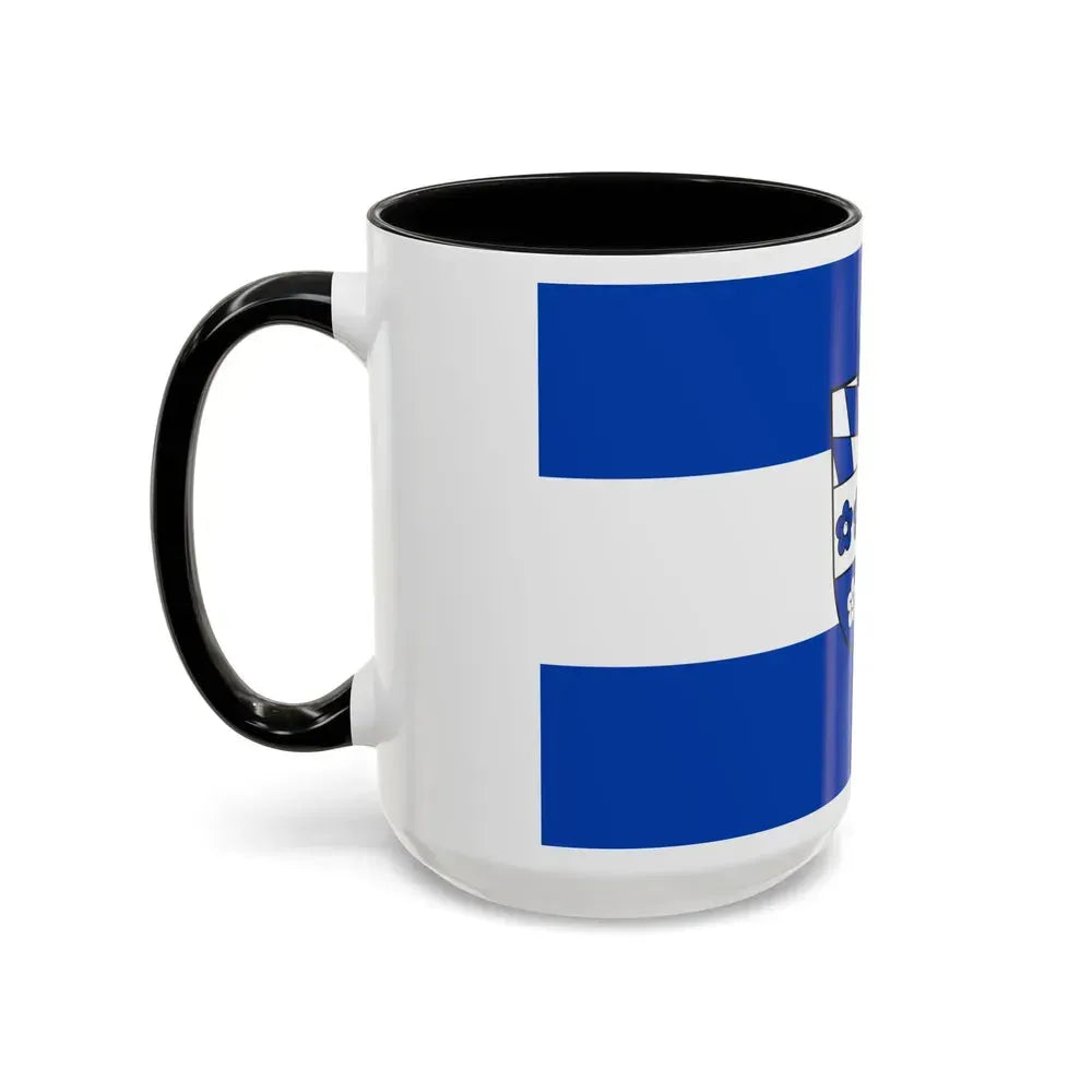 Flag of Kelheim Germany - Accent Coffee Mug - Go Mug Yourself