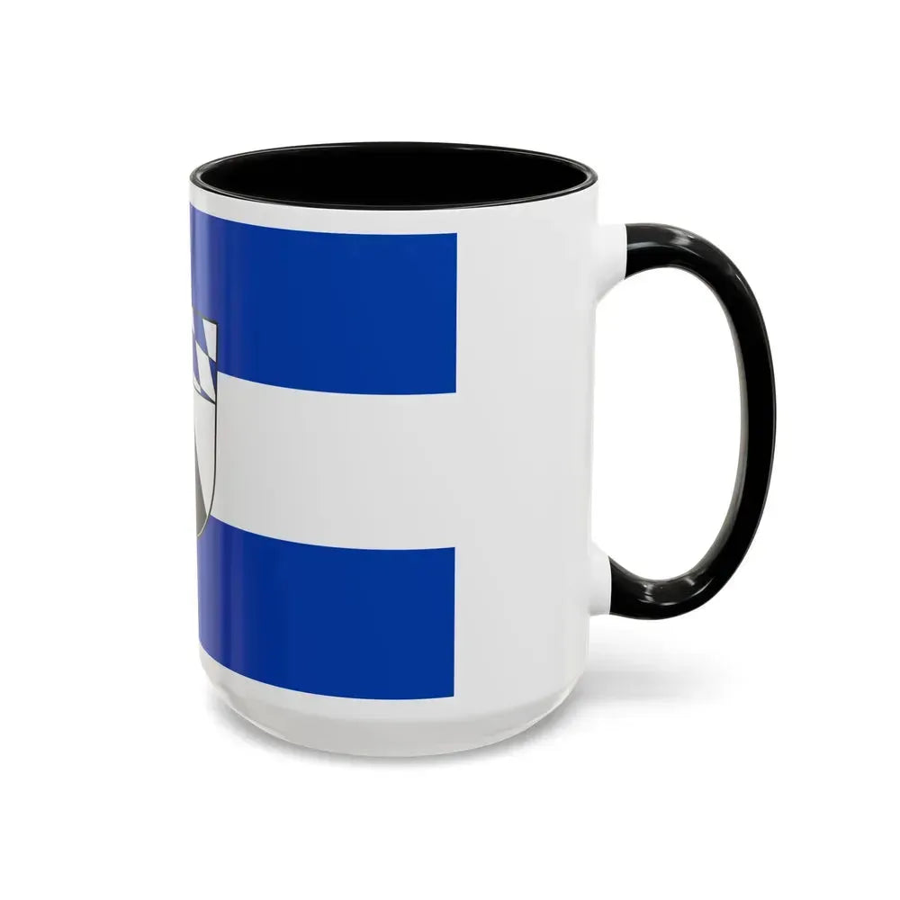 Flag of Kelheim Germany - Accent Coffee Mug - Go Mug Yourself