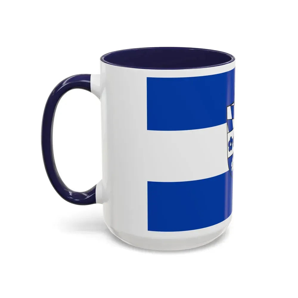 Flag of Kelheim Germany - Accent Coffee Mug - Go Mug Yourself