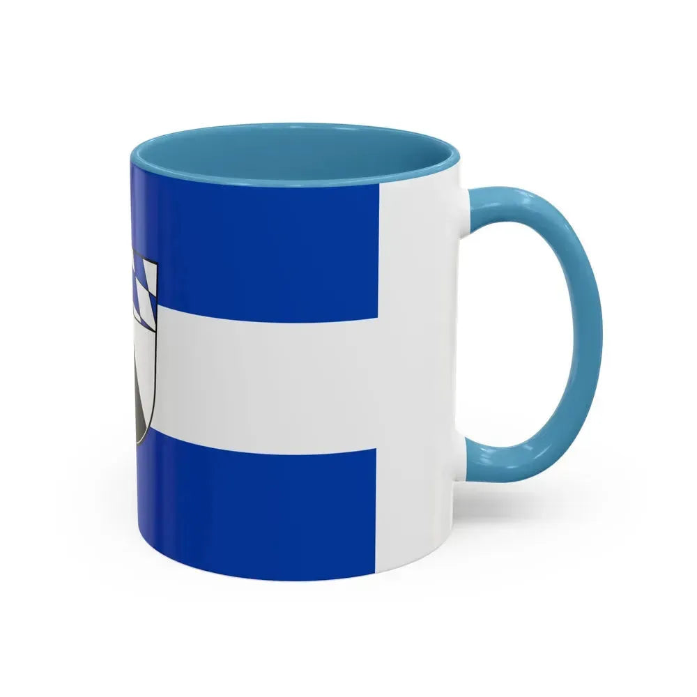Flag of Kelheim Germany - Accent Coffee Mug - Go Mug Yourself