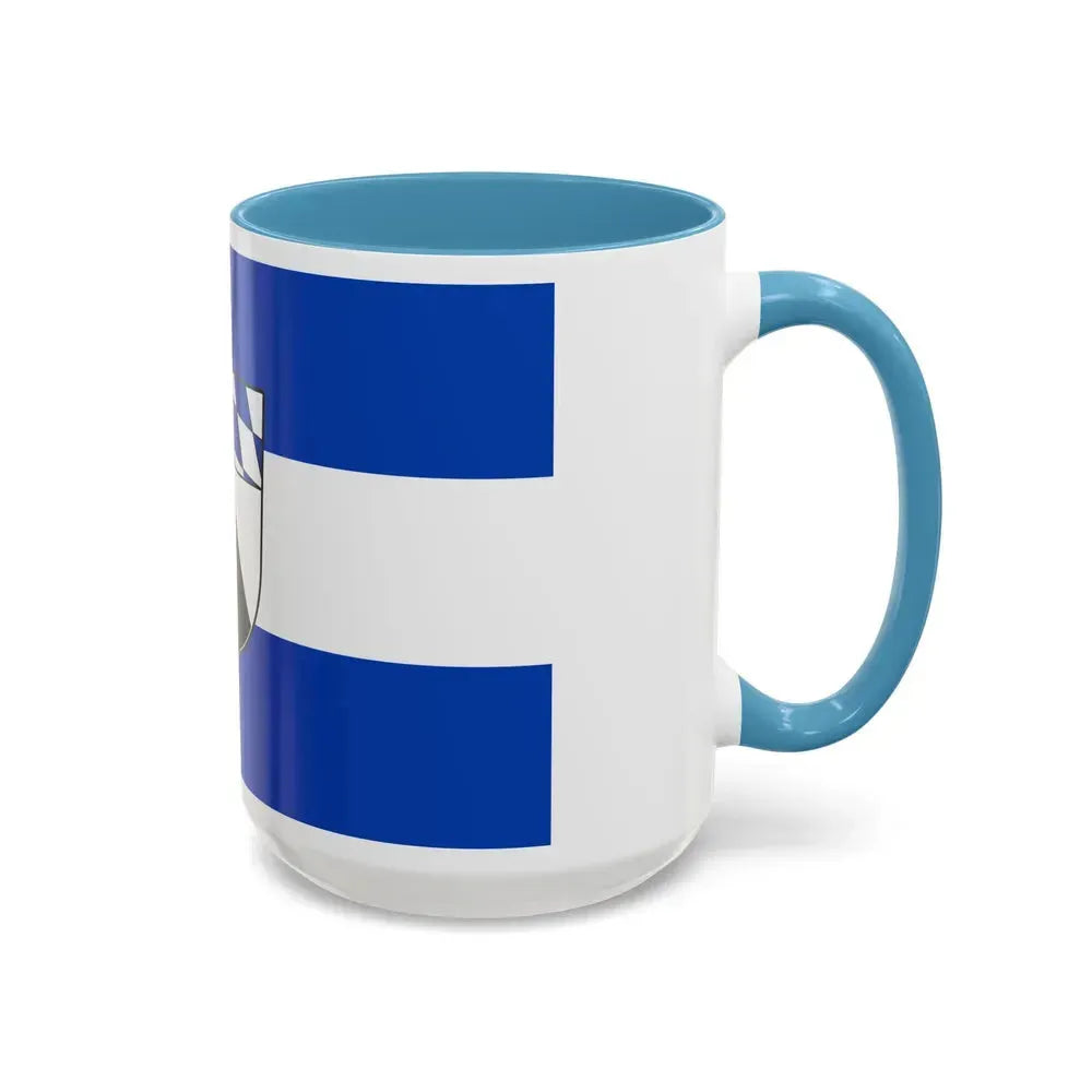 Flag of Kelheim Germany - Accent Coffee Mug - Go Mug Yourself