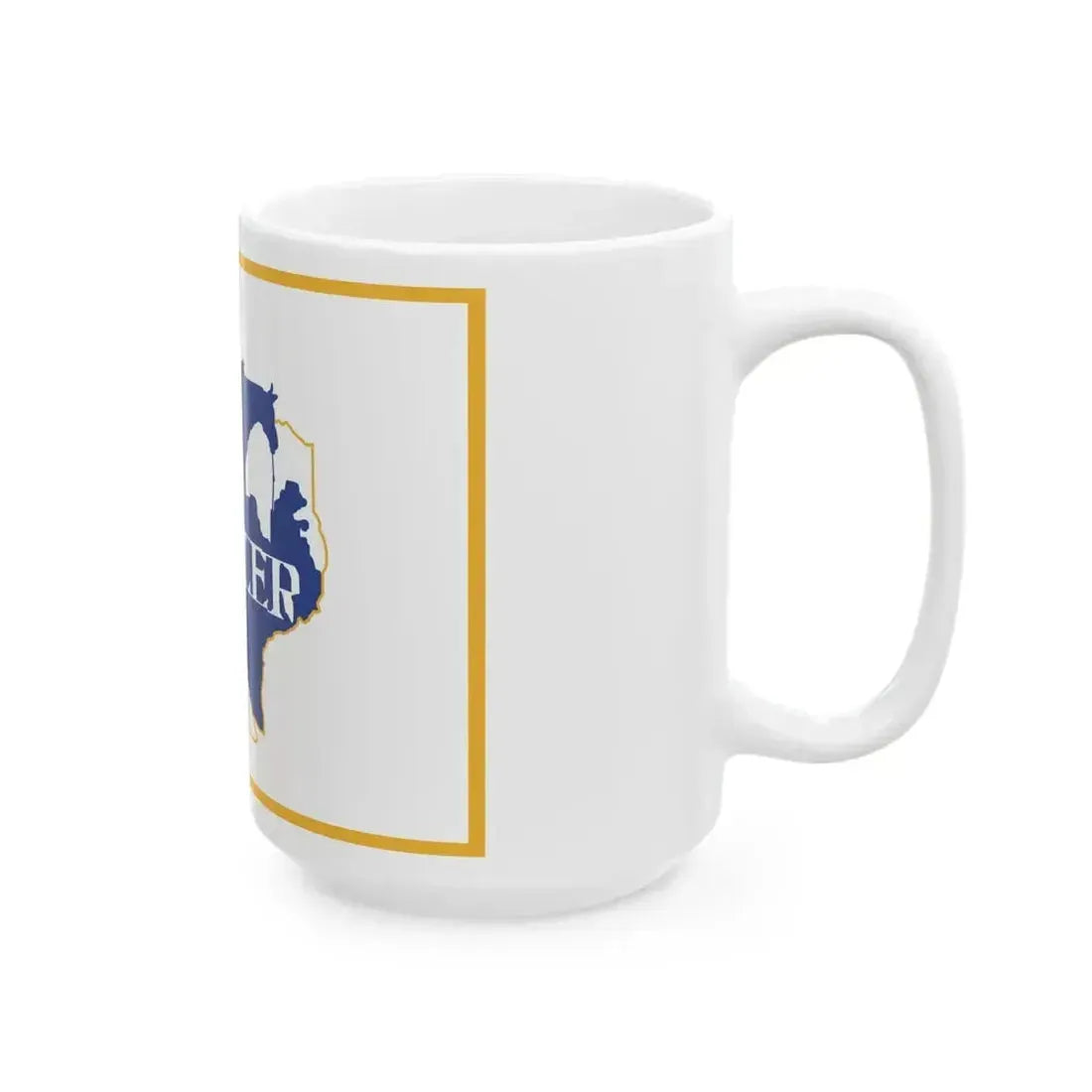 Flag of Keller Texas (United States) White Coffee Mug - Go Mug Yourself