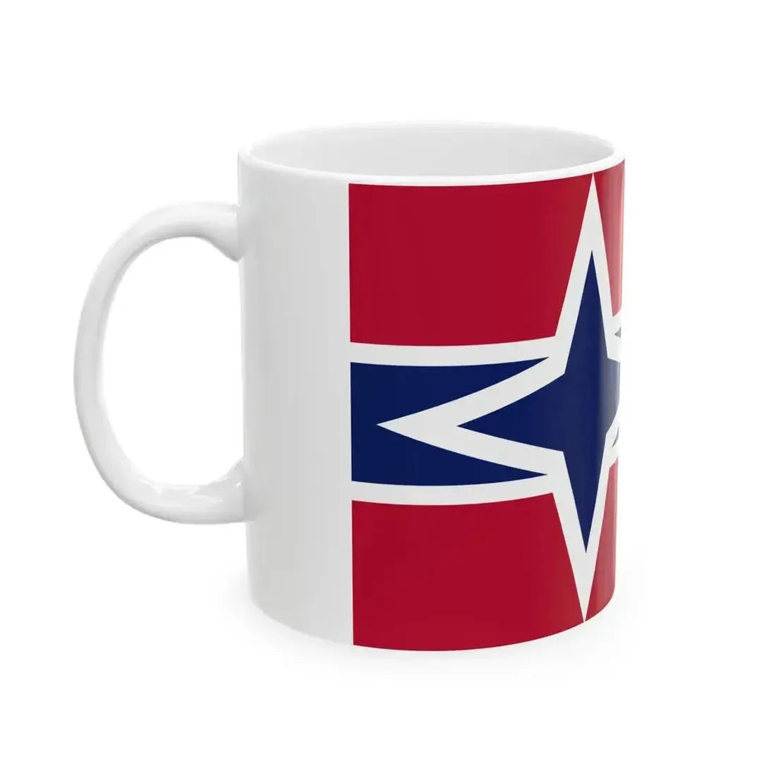 Flag of Kelley Iowa (United States) White Coffee Mug - Go Mug Yourself