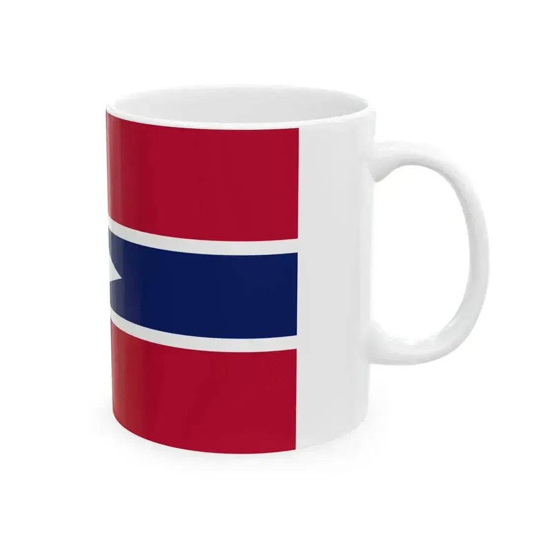 Flag of Kelley Iowa (United States) White Coffee Mug - Go Mug Yourself