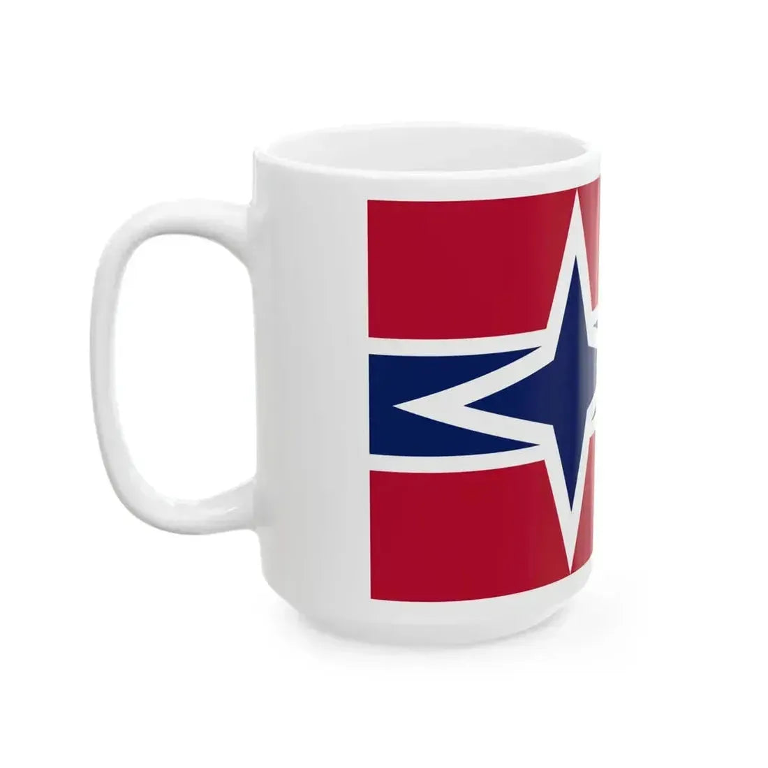 Flag of Kelley Iowa (United States) White Coffee Mug - Go Mug Yourself
