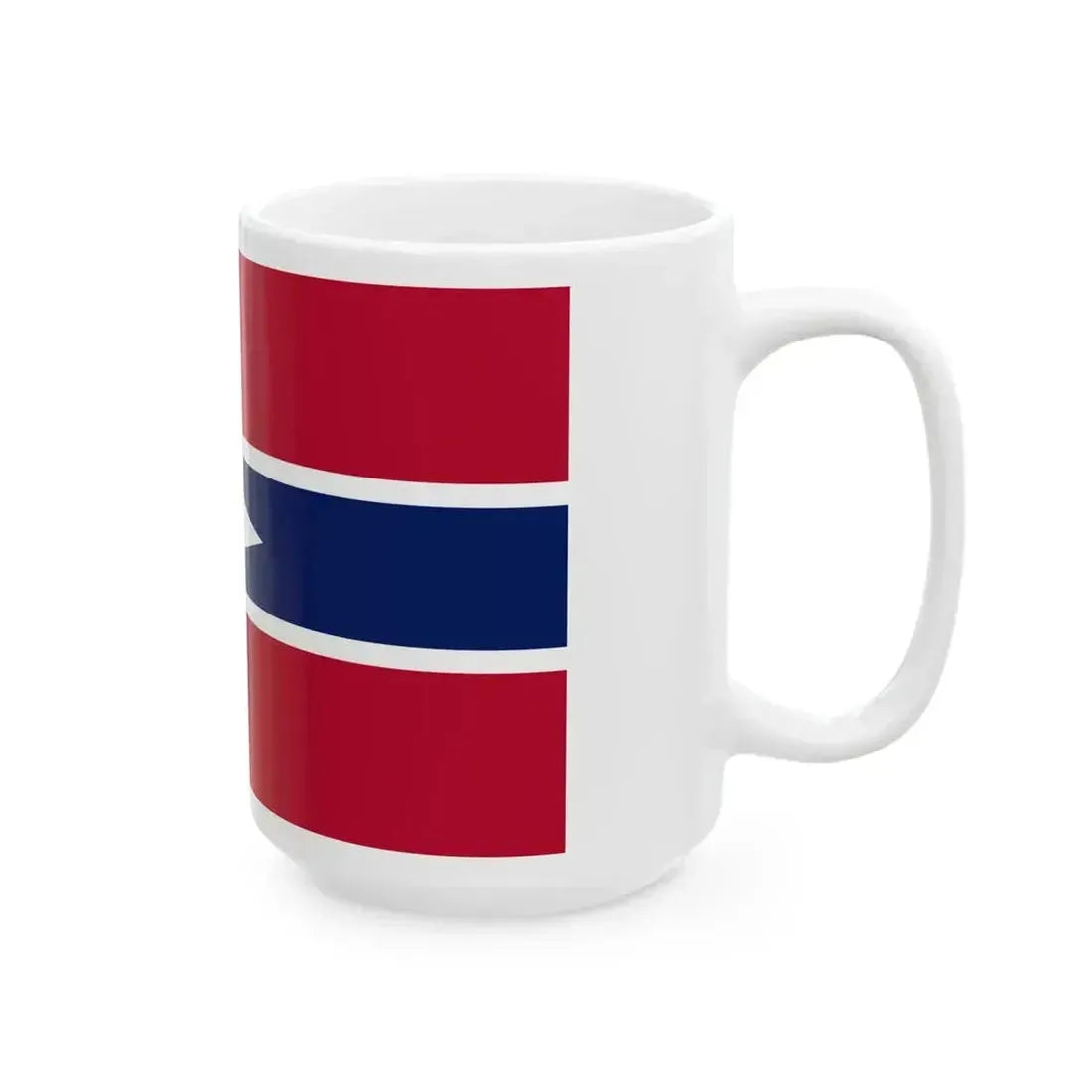 Flag of Kelley Iowa (United States) White Coffee Mug - Go Mug Yourself