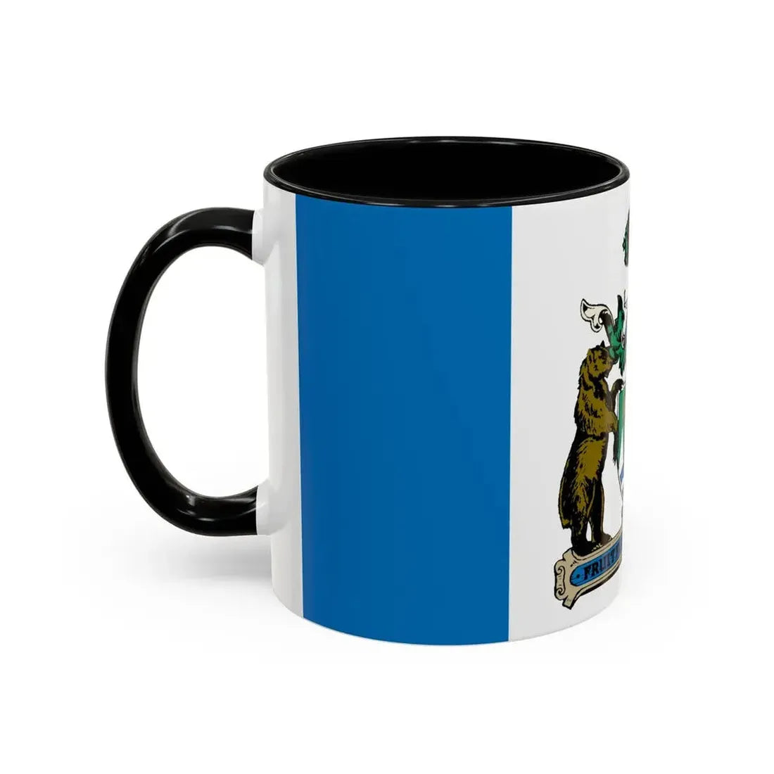 Flag of Kelowna British Columbia Canada - Accent Coffee Mug - Go Mug Yourself