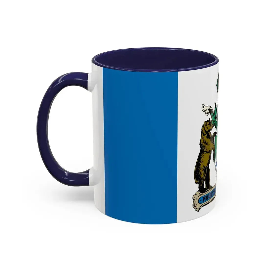 Flag of Kelowna British Columbia Canada - Accent Coffee Mug - Go Mug Yourself