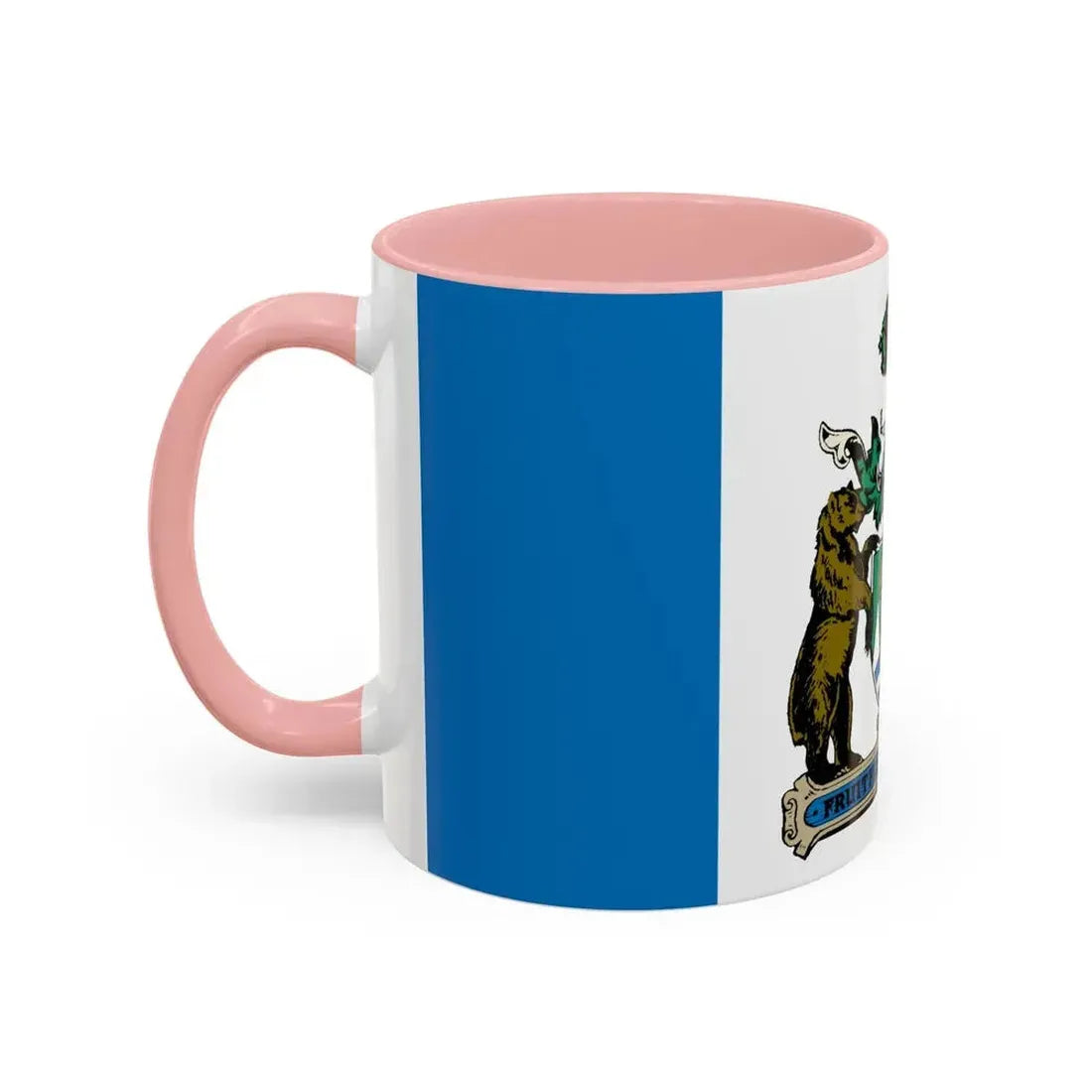 Flag of Kelowna British Columbia Canada - Accent Coffee Mug - Go Mug Yourself