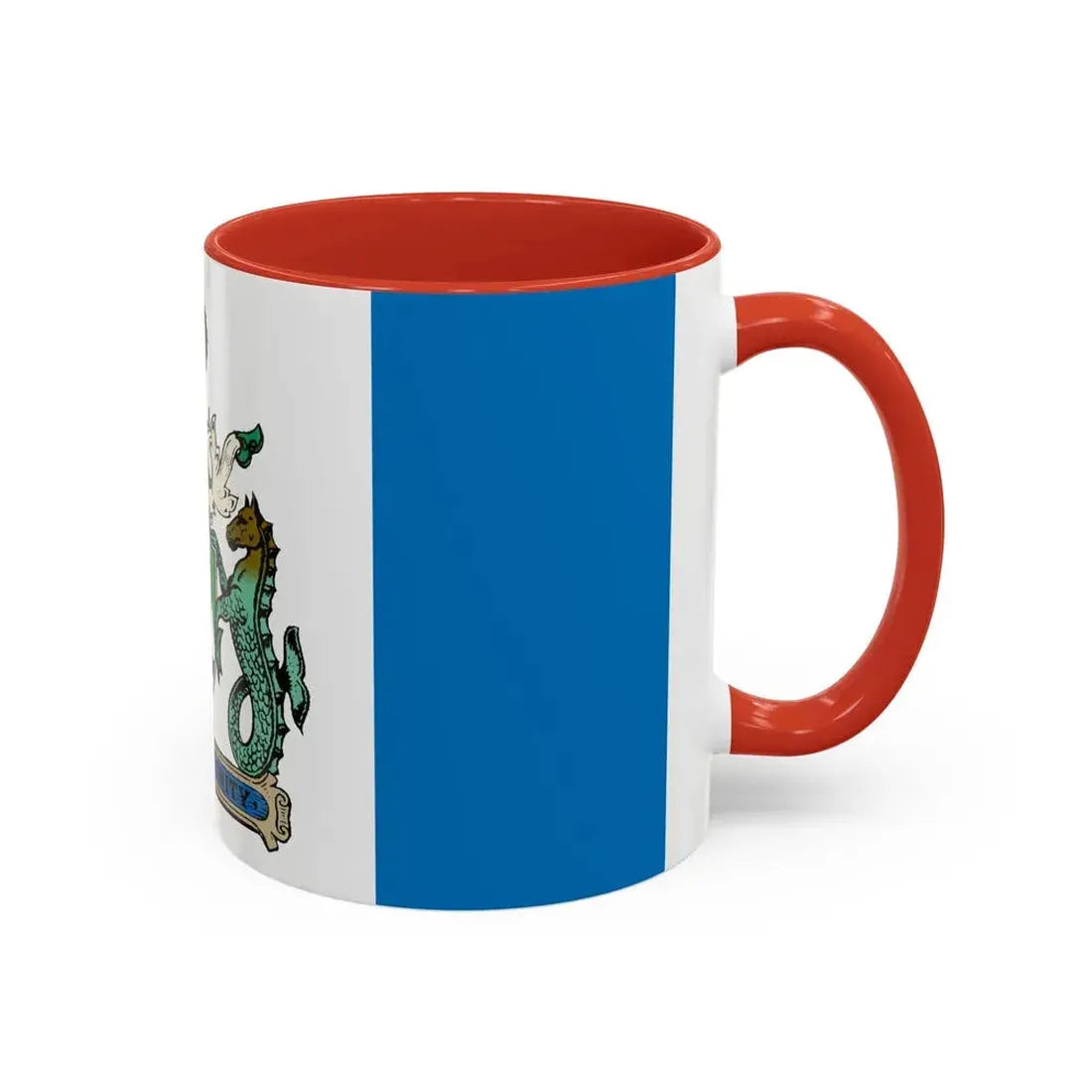 Flag of Kelowna British Columbia Canada - Accent Coffee Mug - Go Mug Yourself