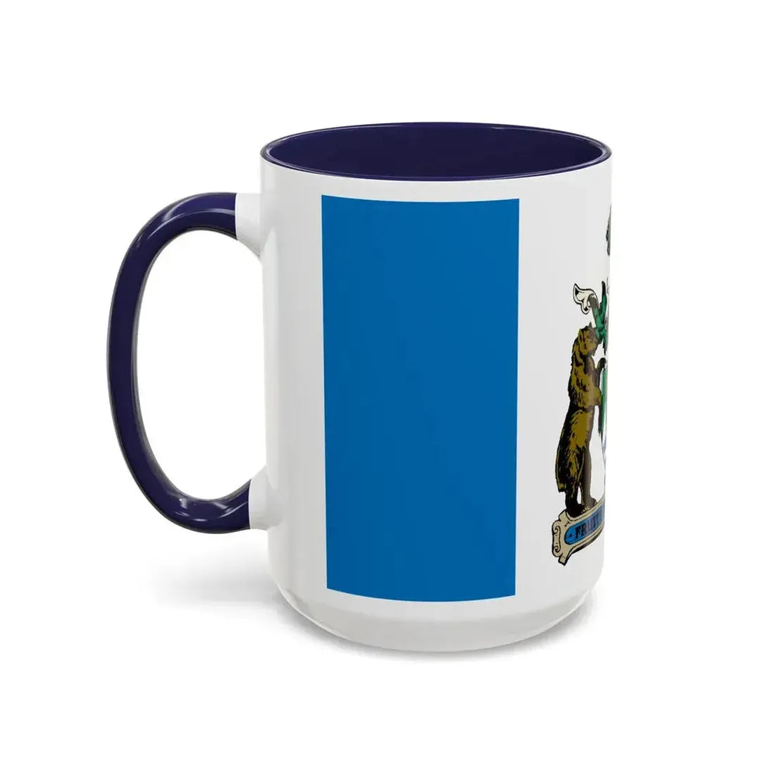 Flag of Kelowna British Columbia Canada - Accent Coffee Mug - Go Mug Yourself