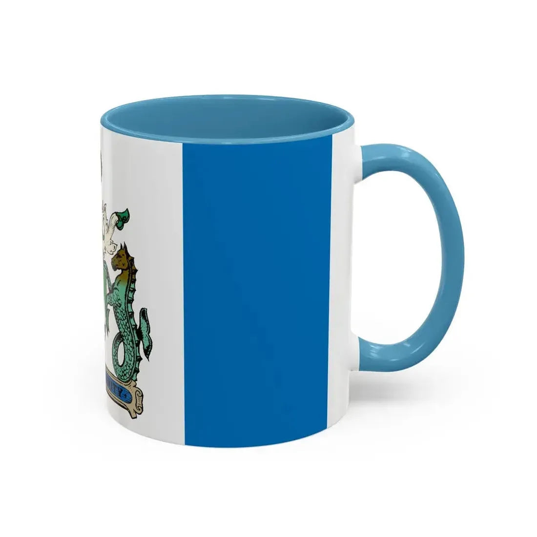 Flag of Kelowna British Columbia Canada - Accent Coffee Mug - Go Mug Yourself