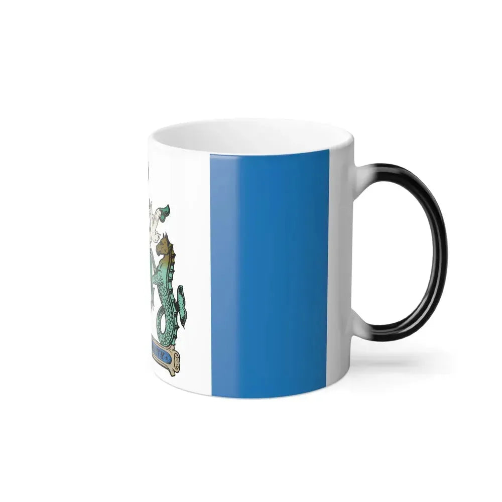 Flag of Kelowna British Columbia Canada - Color Changing Coffee Mug - Go Mug Yourself
