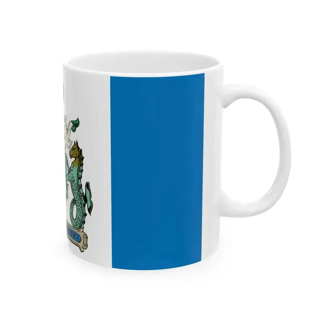 Flag of Kelowna British Columbia Canada - White Coffee Mug - Go Mug Yourself