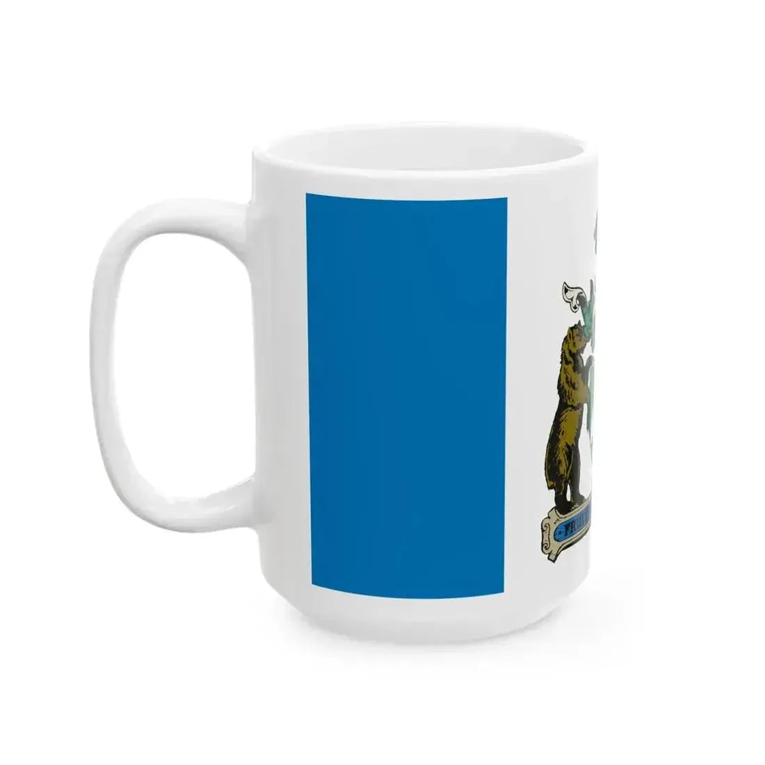 Flag of Kelowna British Columbia Canada - White Coffee Mug - Go Mug Yourself