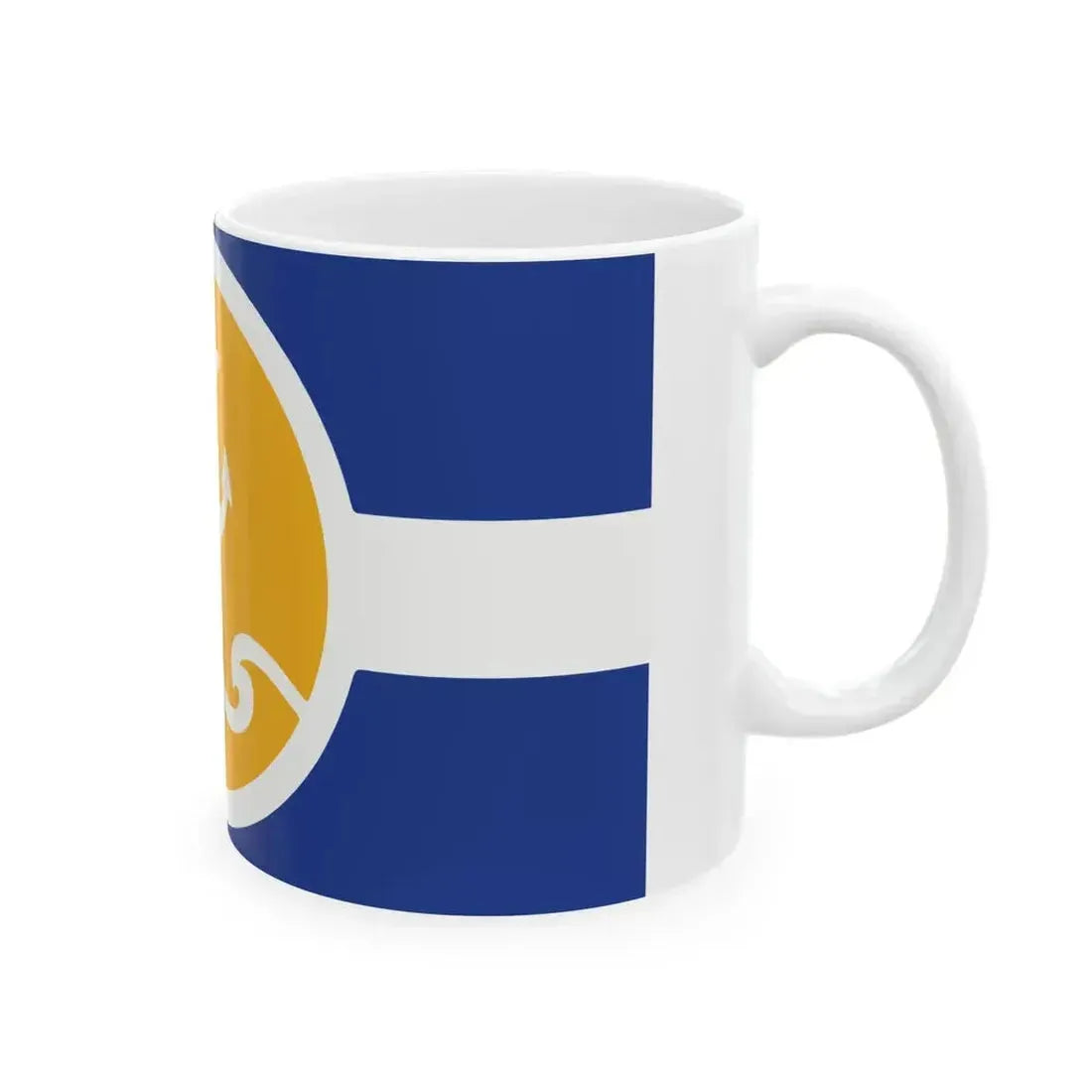 Flag of Kennebunkport Maine (United States) White Coffee Mug - Go Mug Yourself