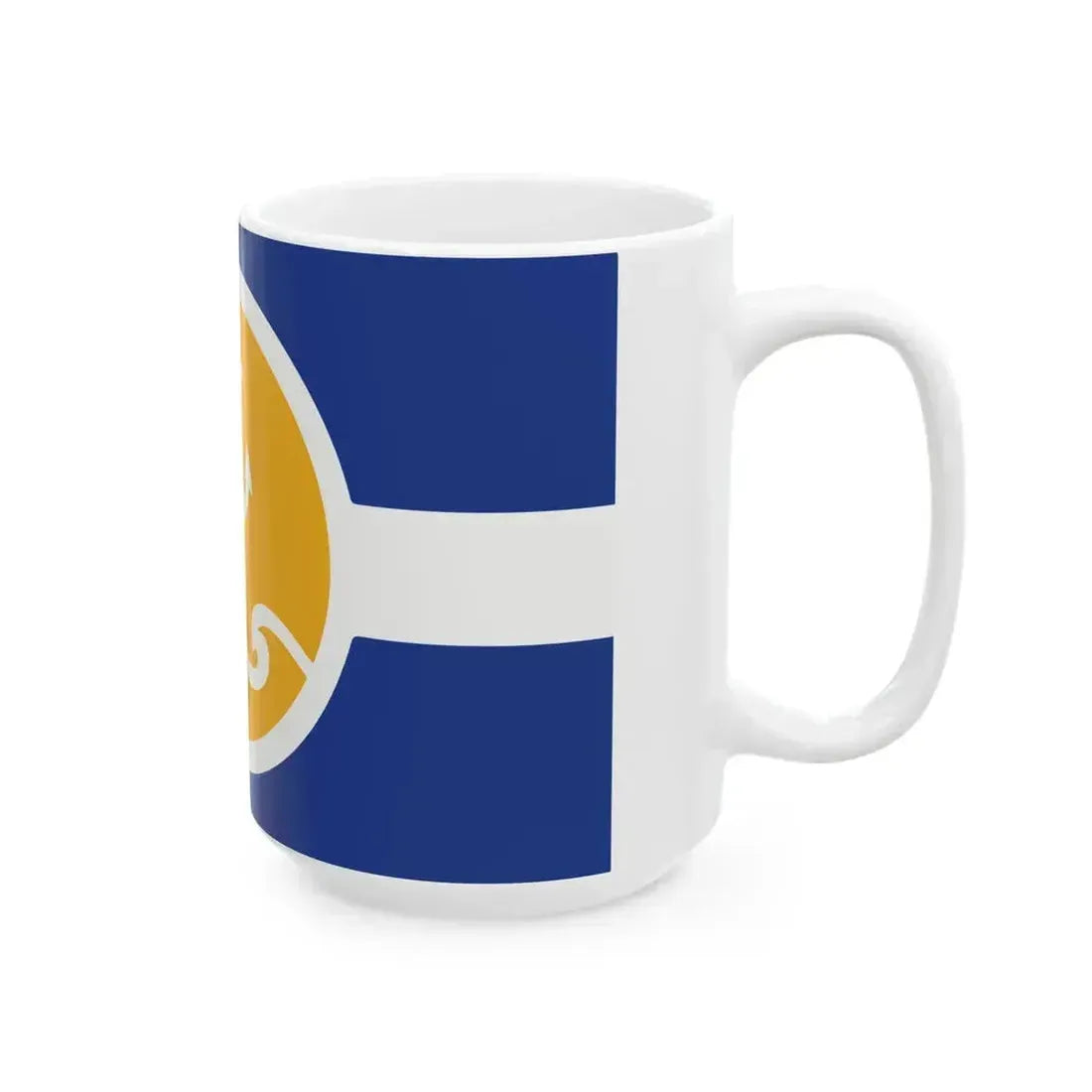 Flag of Kennebunkport Maine (United States) White Coffee Mug - Go Mug Yourself