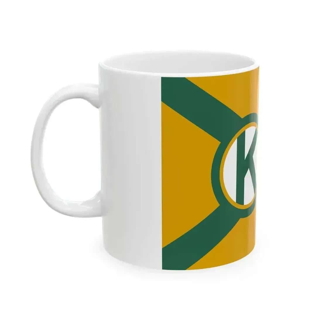 Flag of Kenner Louisiana (United States) White Coffee Mug - Go Mug Yourself
