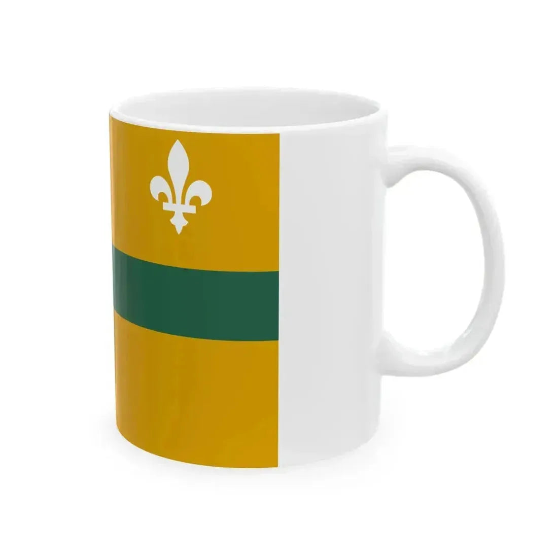 Flag of Kenner Louisiana (United States) White Coffee Mug - Go Mug Yourself