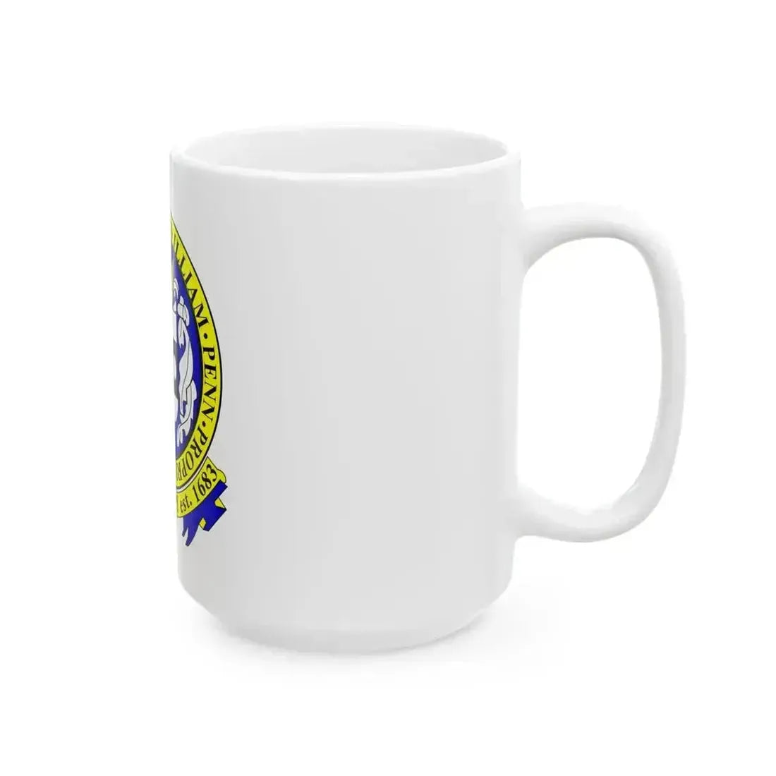 Flag of Kent County Delaware (United States) White Coffee Mug - Go Mug Yourself