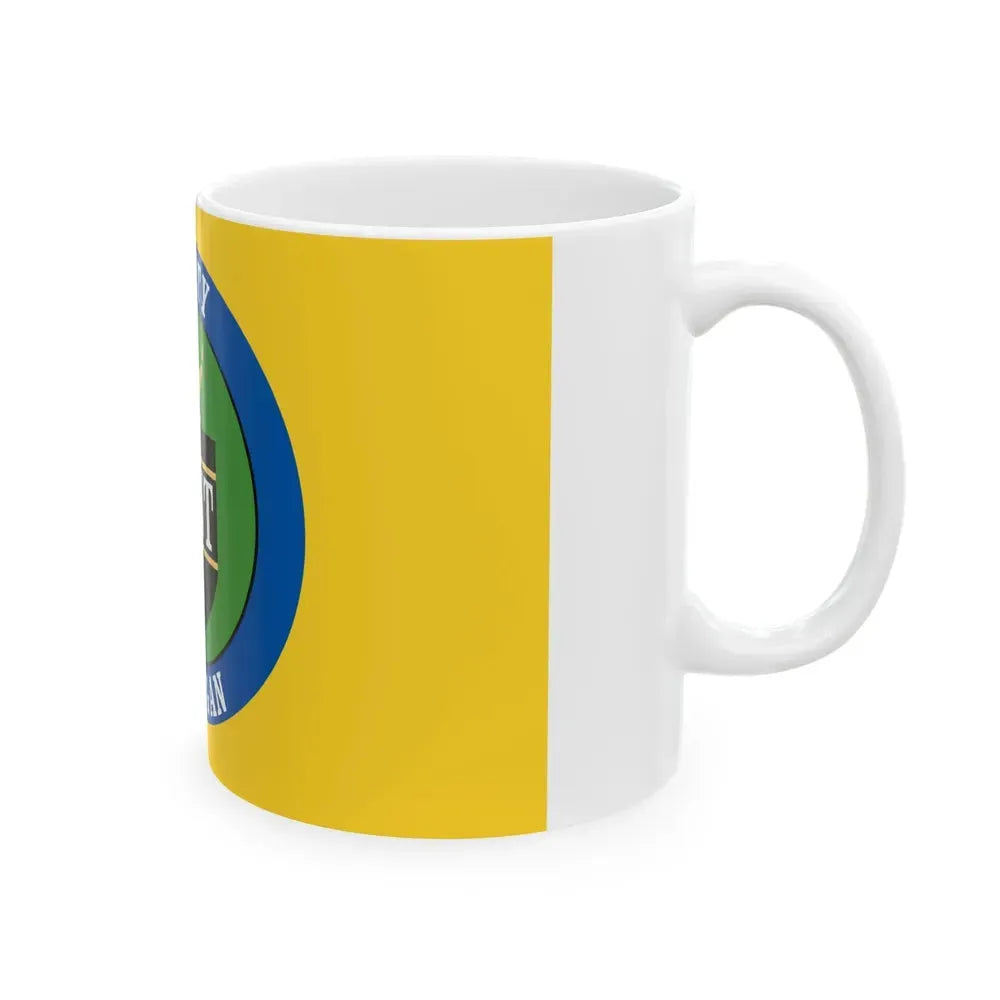Flag of Kent County Michigan (United States) White Coffee Mug - Go Mug Yourself