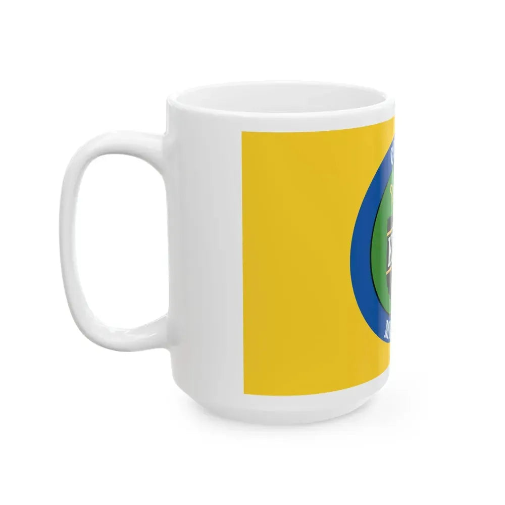 Flag of Kent County Michigan (United States) White Coffee Mug - Go Mug Yourself