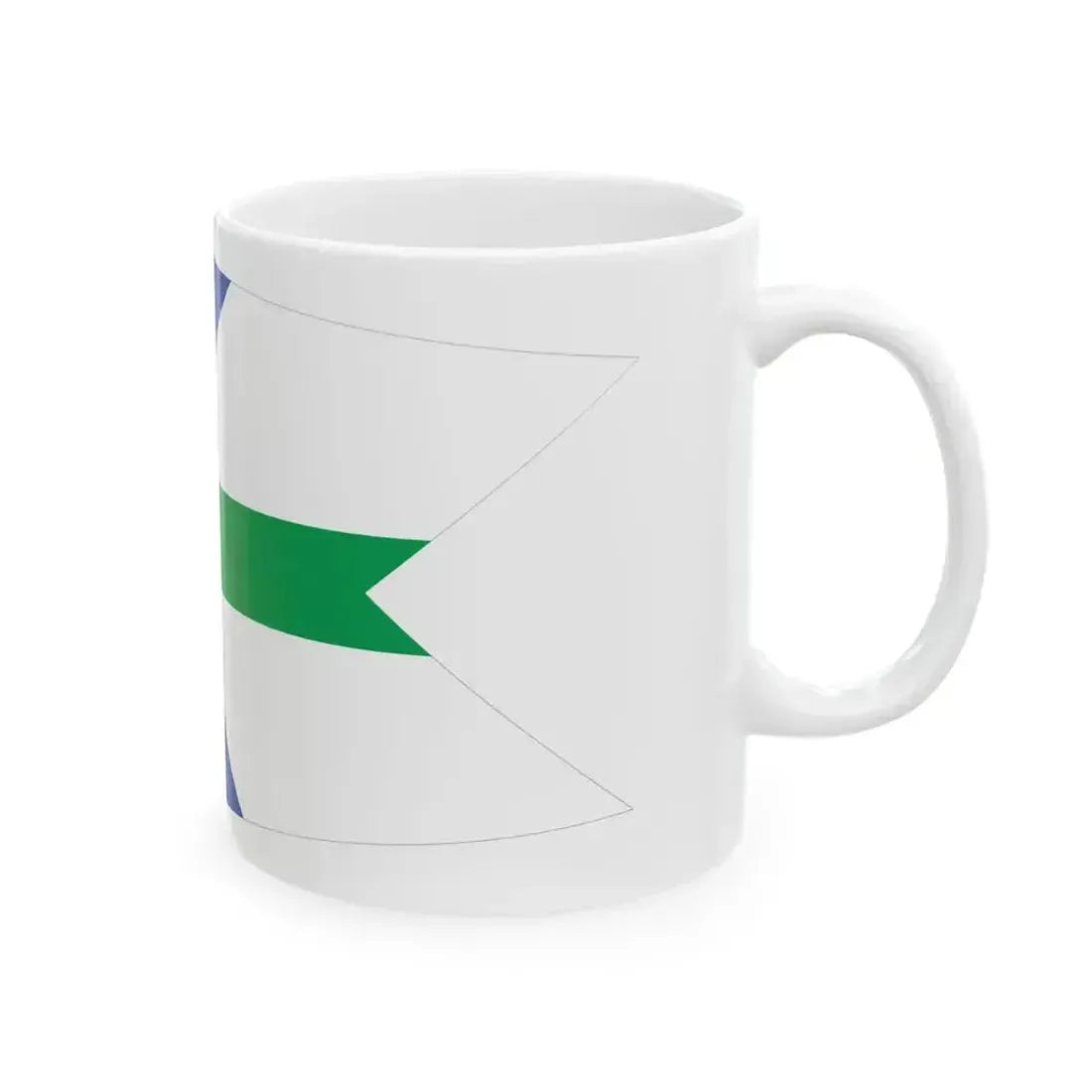 Flag of Kent Ohio (United States) White Coffee Mug - Go Mug Yourself