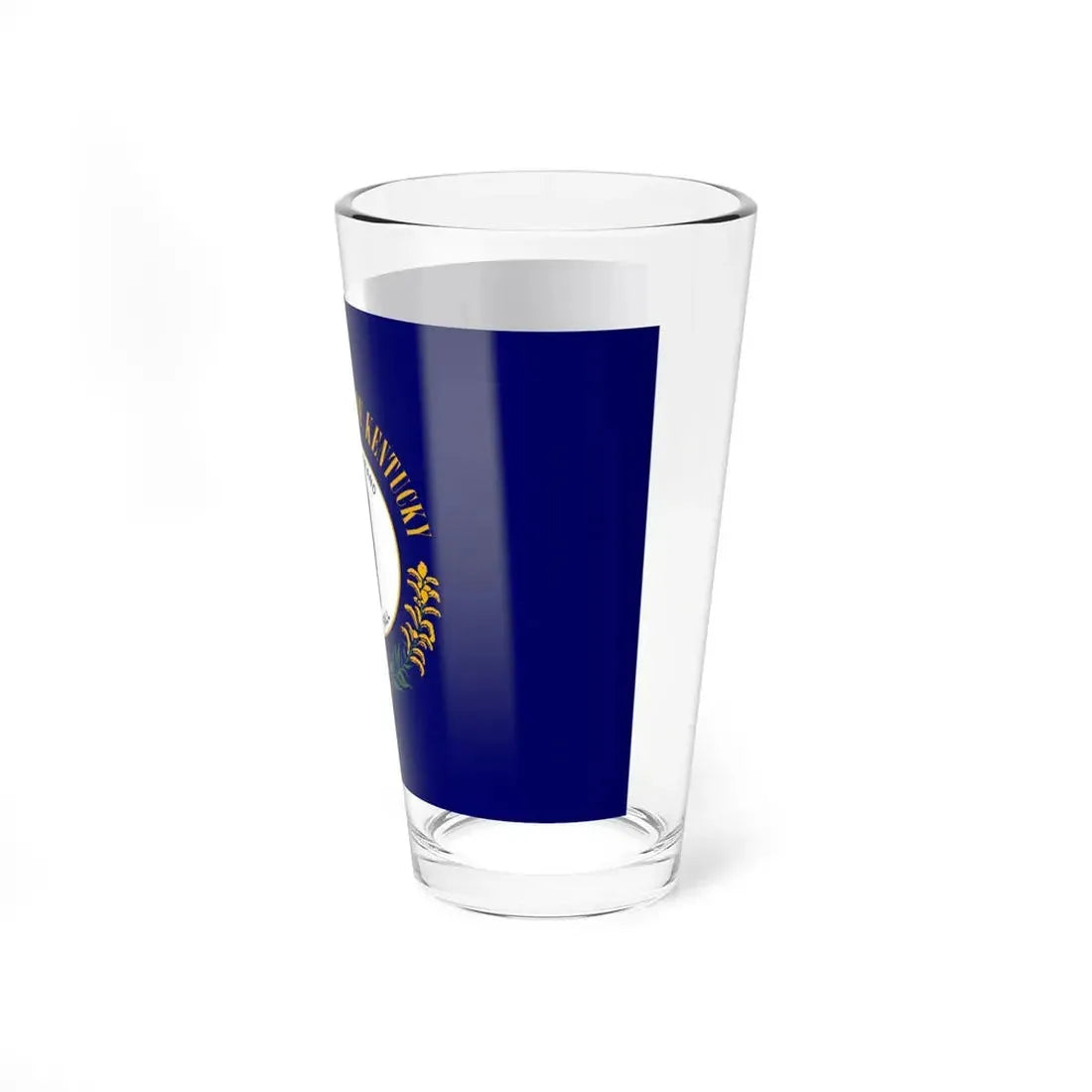 Flag of Kentucky 3-2 (United States) Pint Glass 16oz - Go Mug Yourself