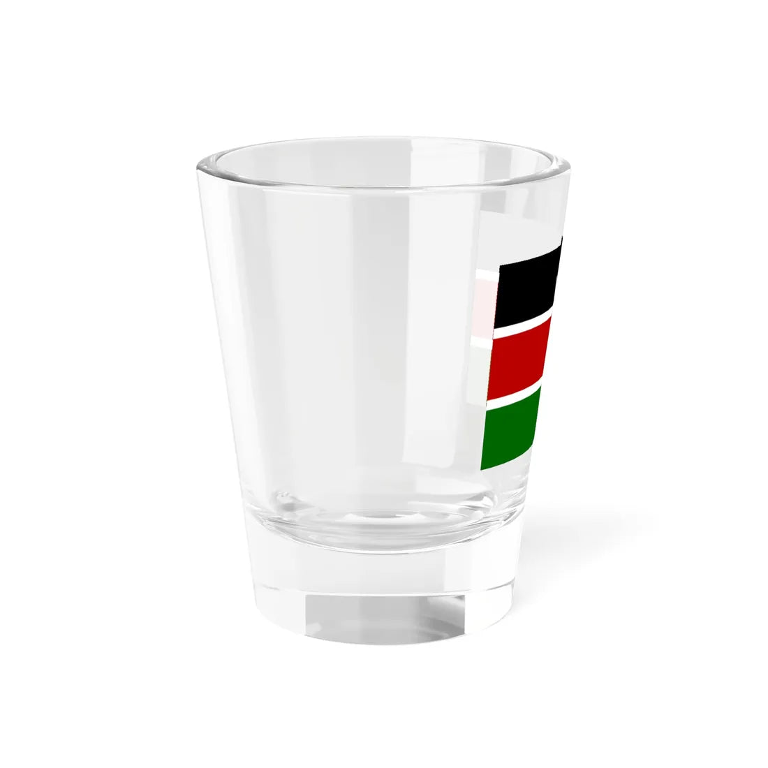 Flag of Kenya (Kenya) Shot Glass 1.5oz - Go Mug Yourself
