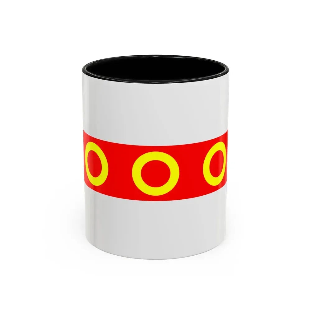 Flag of Kercem Malta - Accent Coffee Mug 11oz Black - Go Mug Yourself