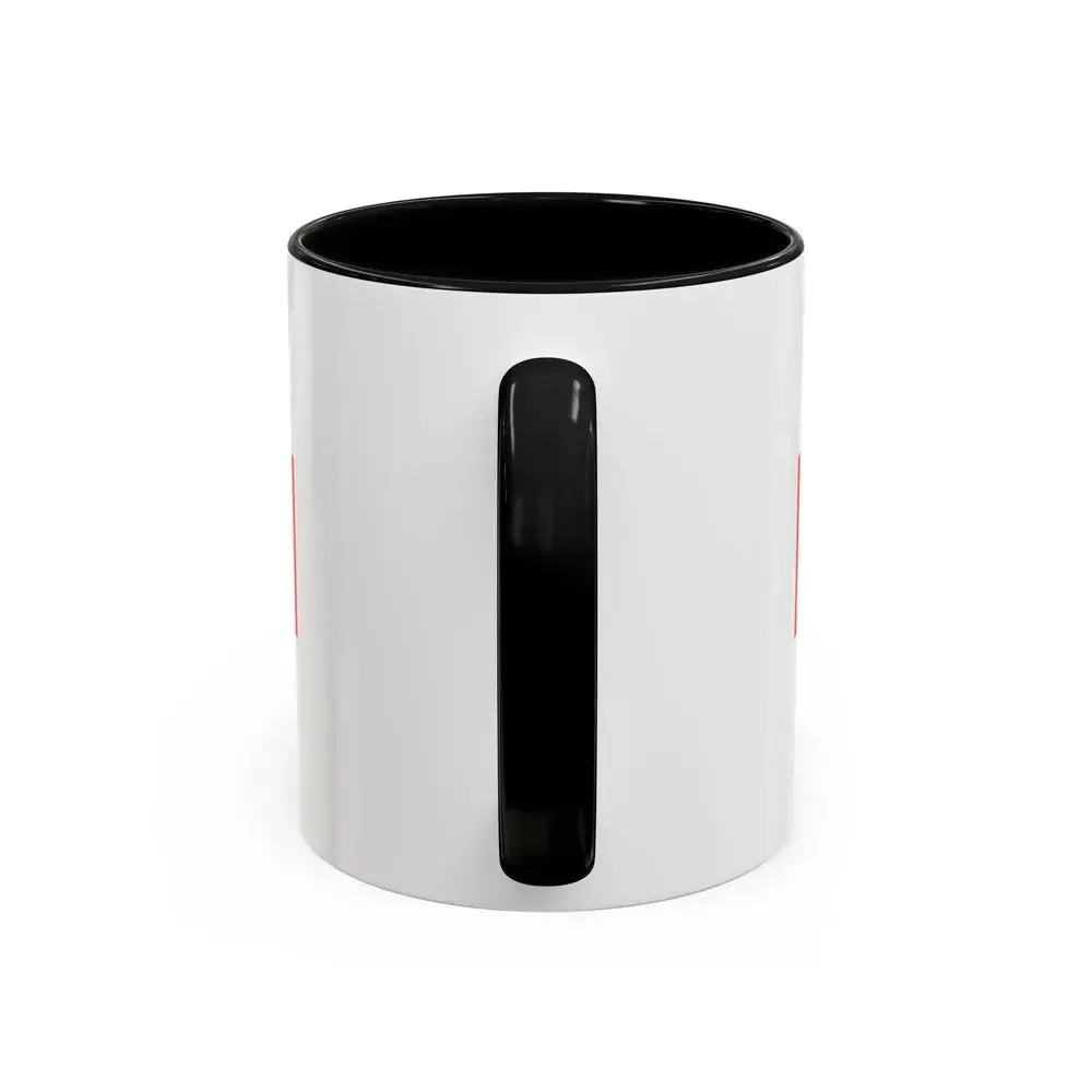 Flag of Kercem Malta - Accent Coffee Mug - Go Mug Yourself