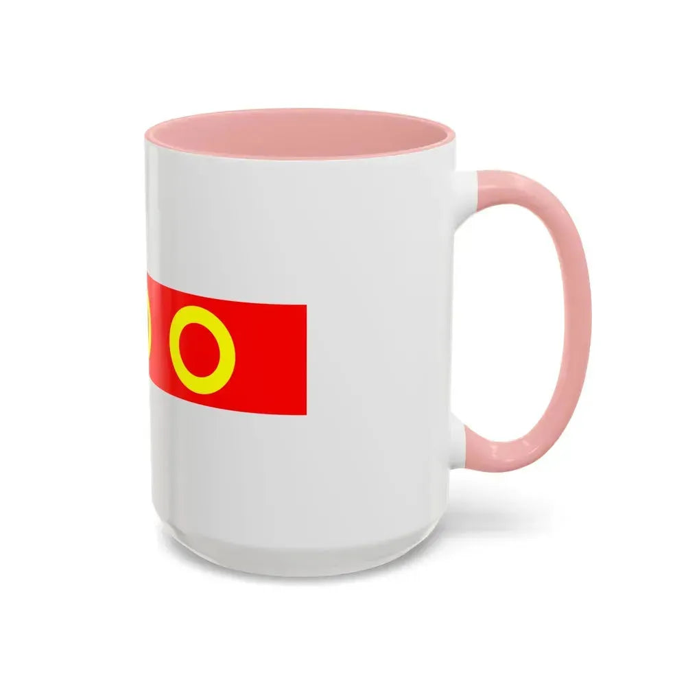 Flag of Kercem Malta - Accent Coffee Mug - Go Mug Yourself
