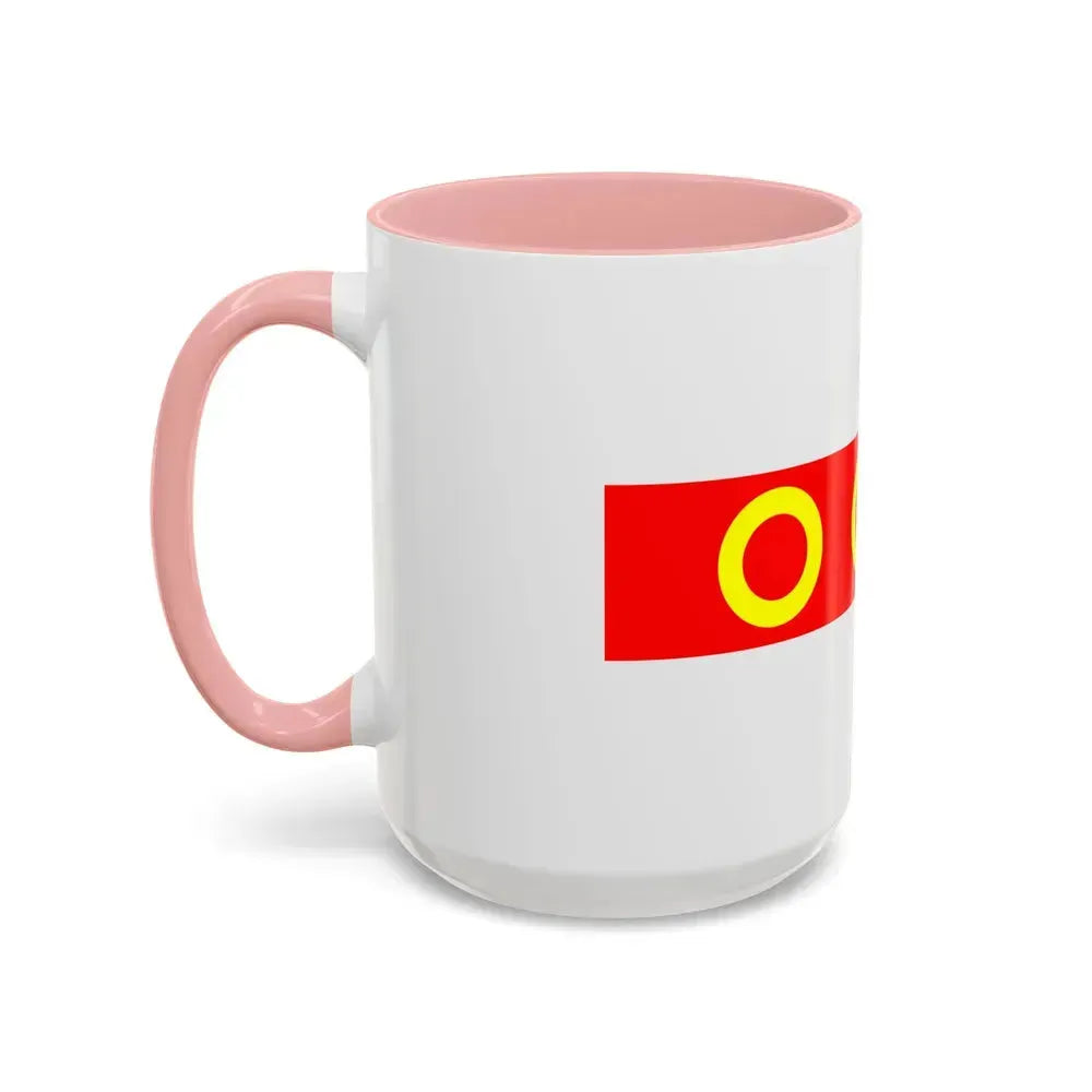 Flag of Kercem Malta - Accent Coffee Mug - Go Mug Yourself