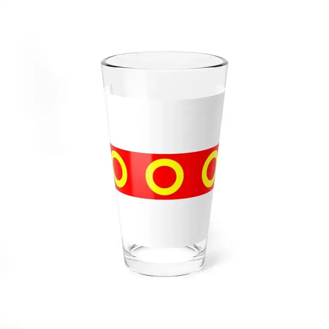 Flag of Kercem Malta - Pint Glass 16oz 16oz - Go Mug Yourself