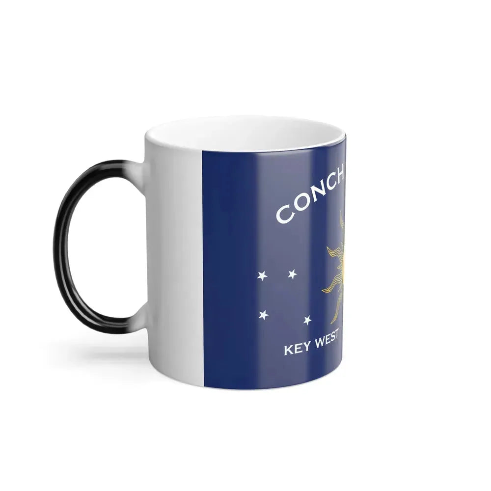 Flag of Key West, Florida - Color Changing Coffee Mug - Go Mug Yourself
