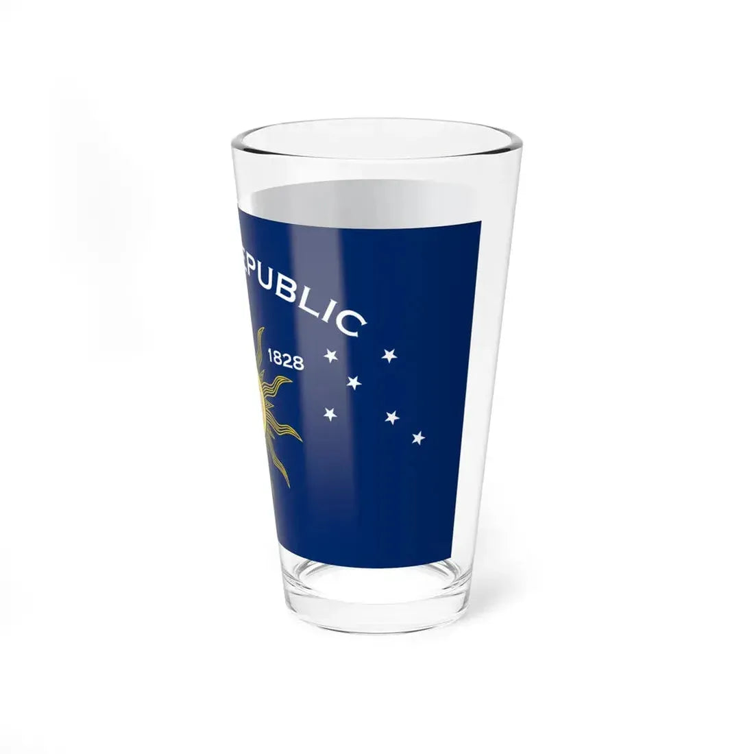 Flag of Key West Florida (United States) Pint Glass 16oz - Go Mug Yourself