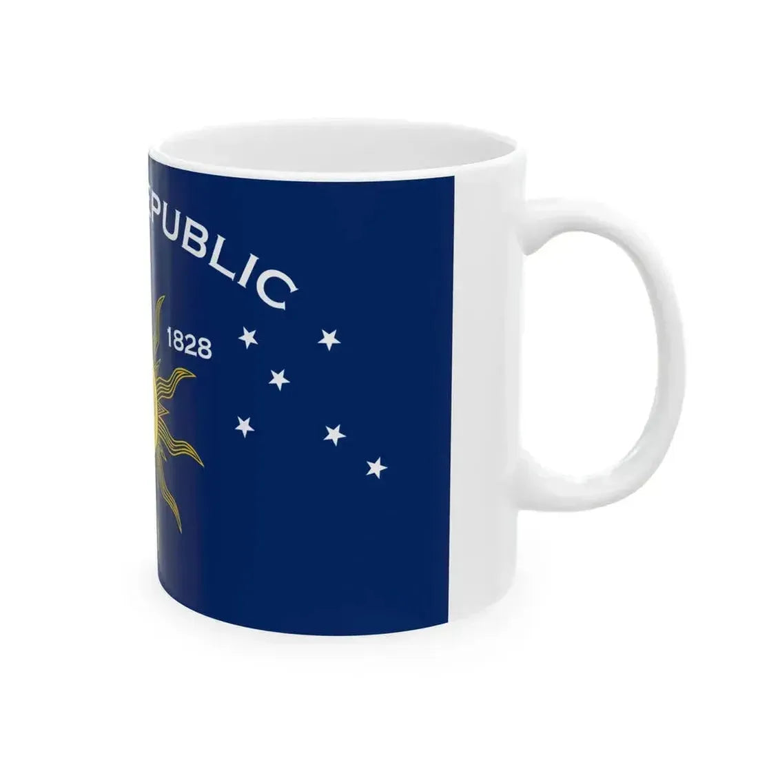 Flag of Key West Florida (United States) White Coffee Mug - Go Mug Yourself