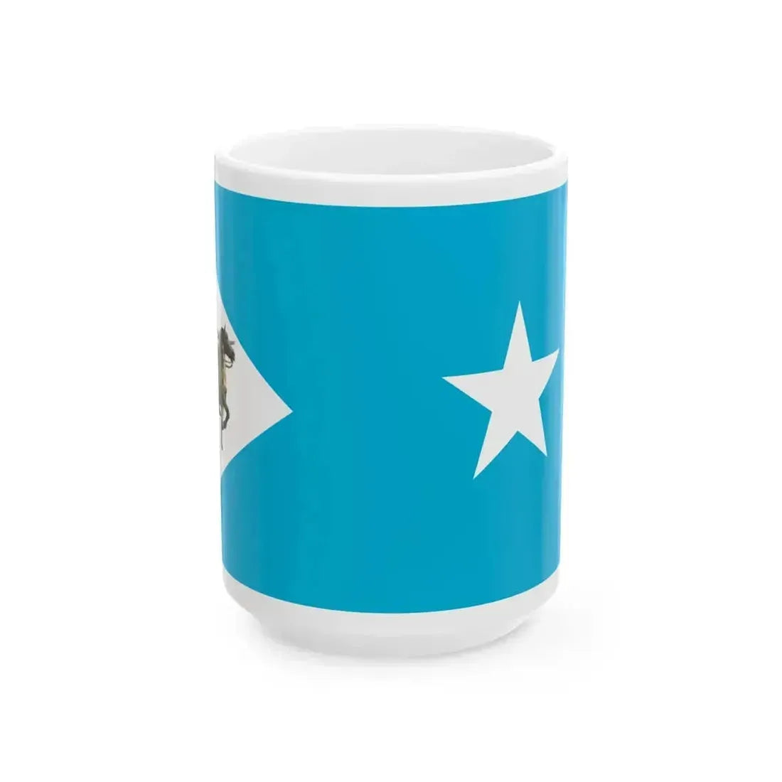 Flag of Khaatumo State of Somalia (Mali) White Coffee Mug 15oz - Go Mug Yourself