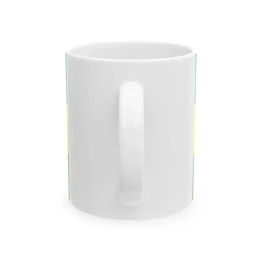 Flag of Khanty-Mansiysk (Russia) White Coffee Mug - Go Mug Yourself
