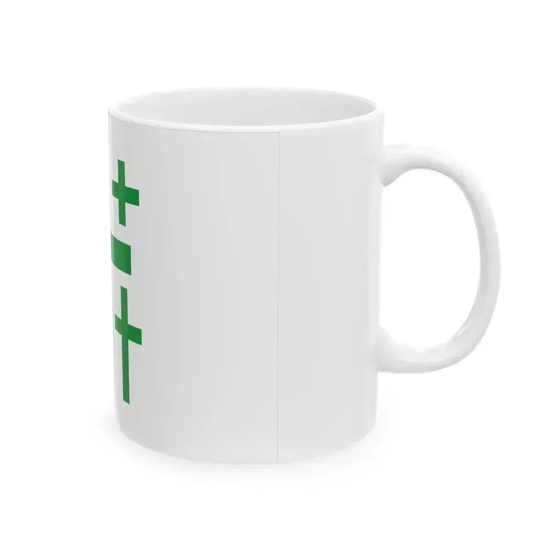 Flag of Kharagauli Municipality (Georgia) White Coffee Mug - Go Mug Yourself