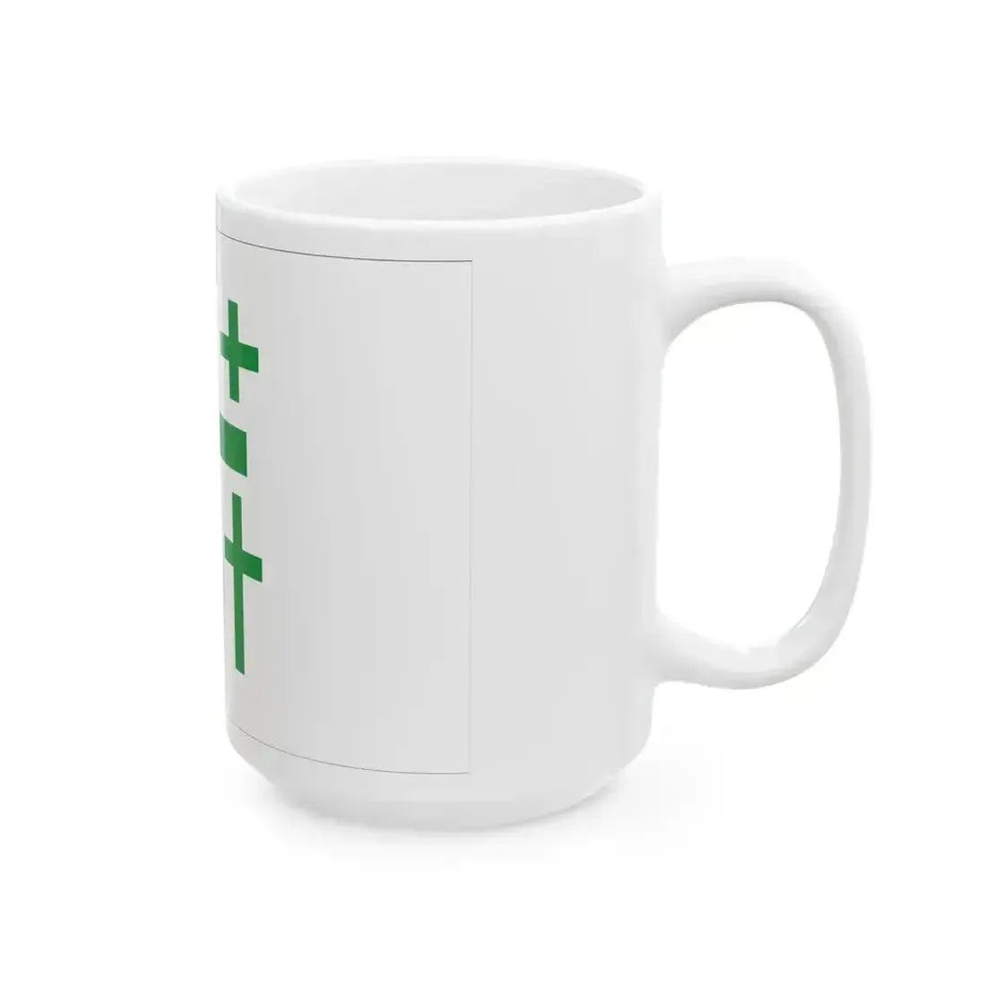 Flag of Kharagauli Municipality (Georgia) White Coffee Mug - Go Mug Yourself