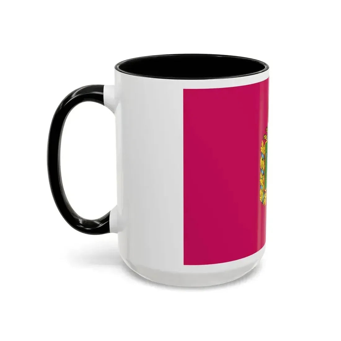 Flag of Kharkiv Oblast Ukraine - Accent Coffee Mug - Go Mug Yourself