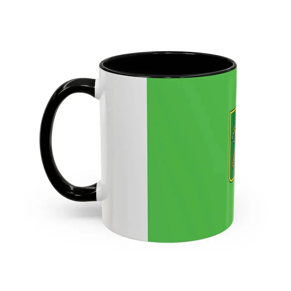 Flag of Kharkiv Ukraine - Accent Coffee Mug - Go Mug Yourself