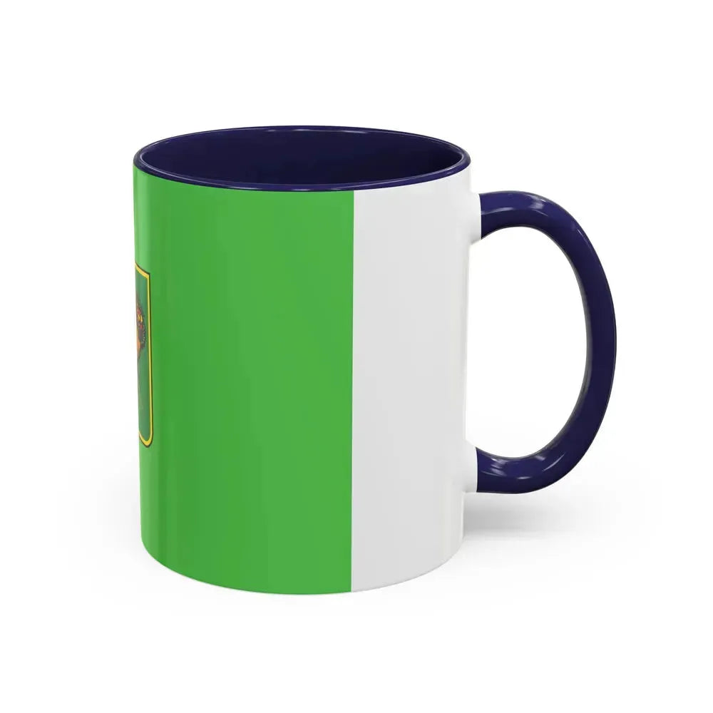 Flag of Kharkiv Ukraine - Accent Coffee Mug - Go Mug Yourself