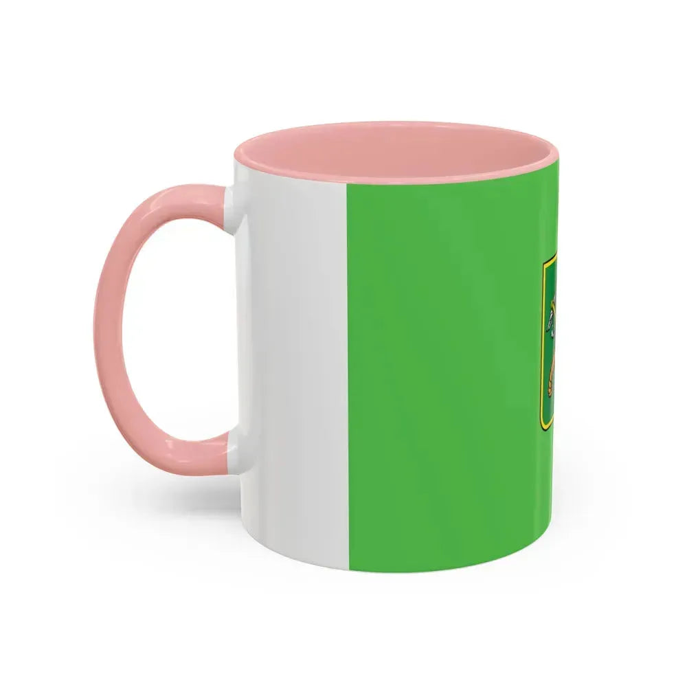 Flag of Kharkiv Ukraine - Accent Coffee Mug - Go Mug Yourself