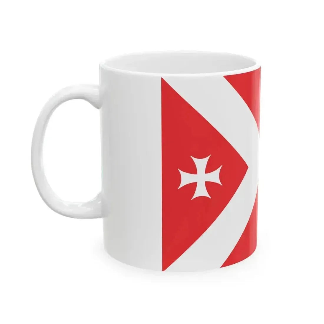 Flag of Khashuri Municipality (Georgia) White Coffee Mug - Go Mug Yourself