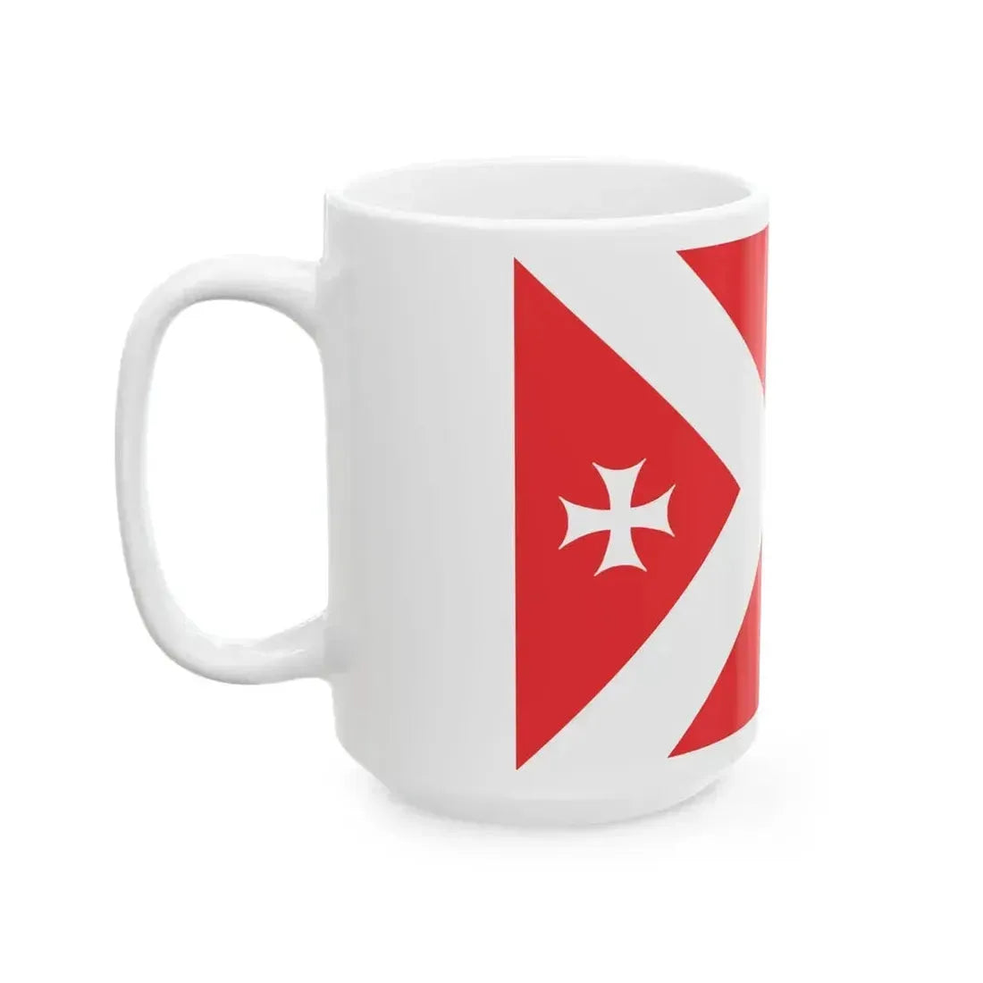 Flag of Khashuri Municipality (Georgia) White Coffee Mug - Go Mug Yourself